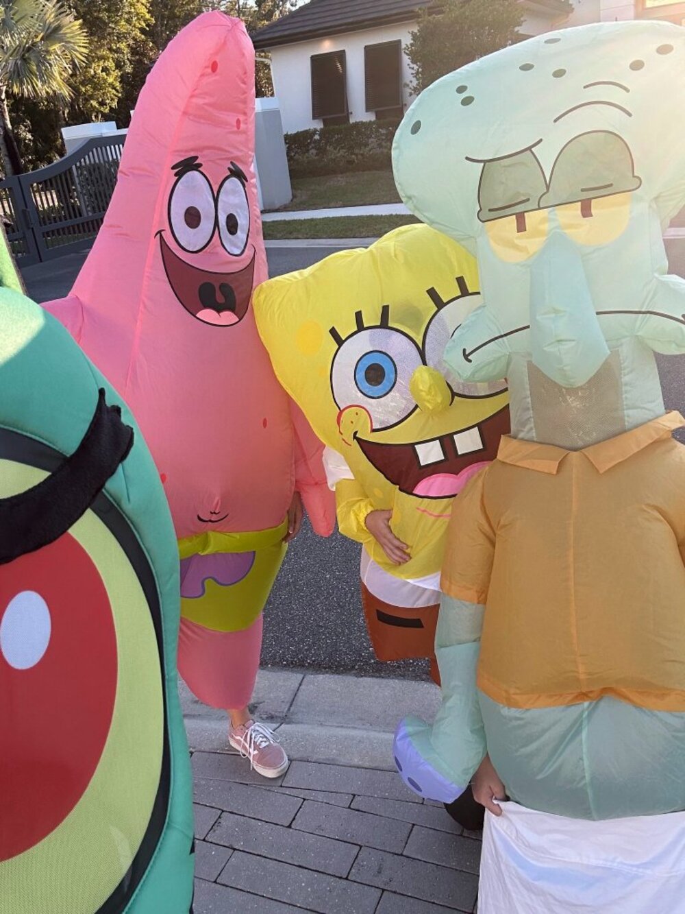 Inflatable Spongebob Squarepants Characters Costumes